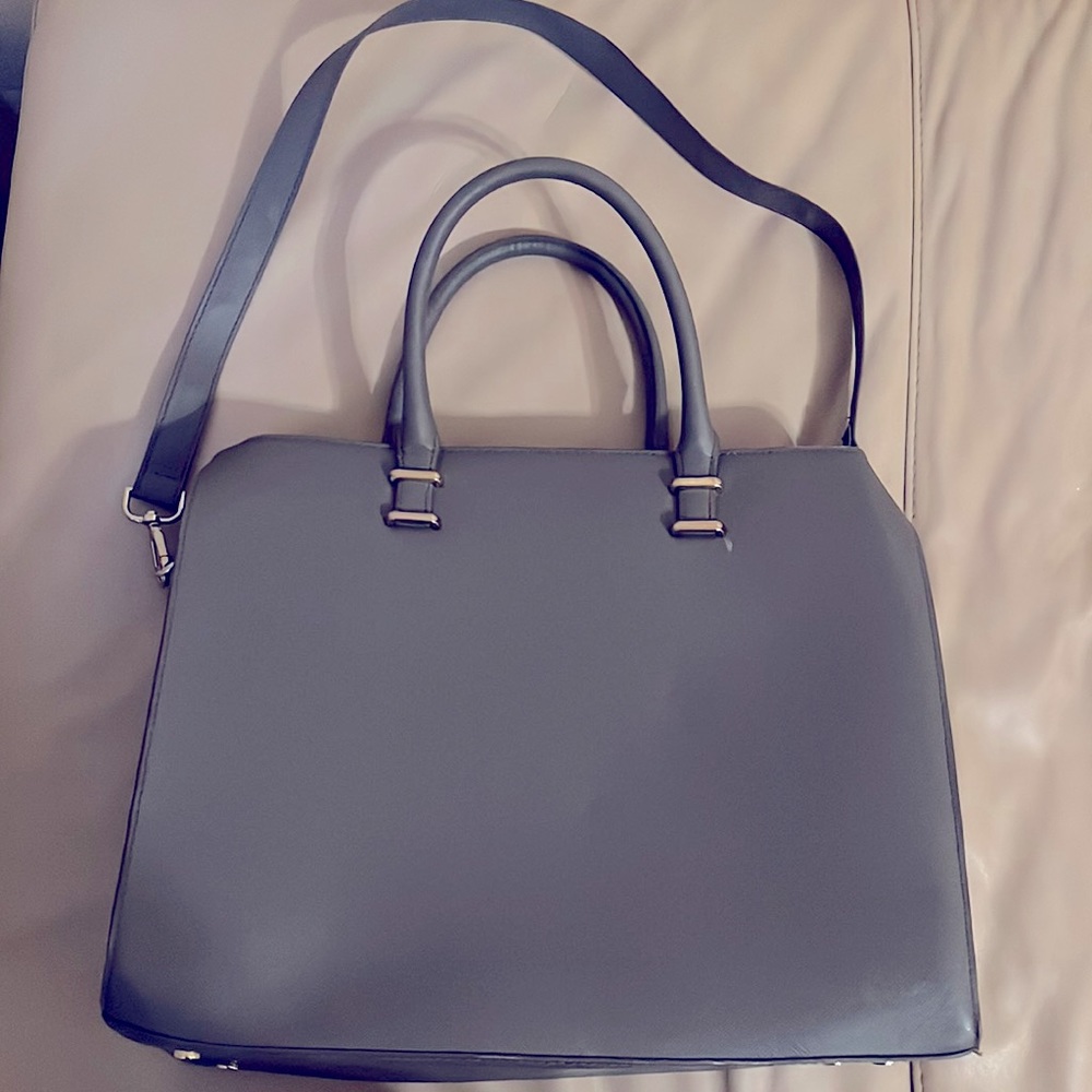 Gray Handbag